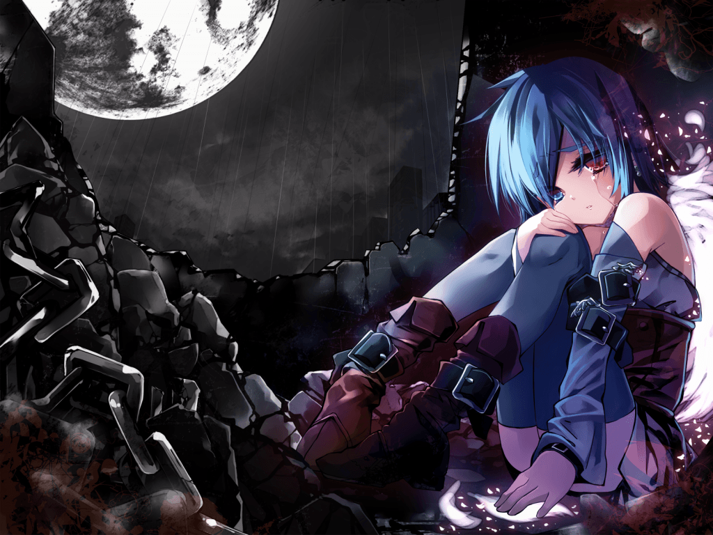 Sad Anime Wallpapers Wallpaper Cave