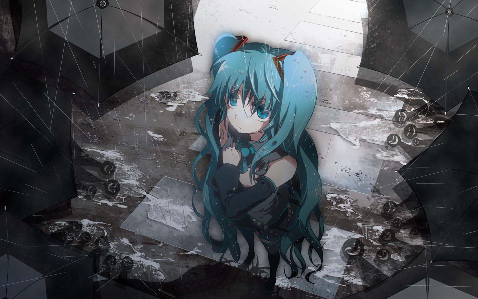 Ultra HD hatsune miku sad. Ultra HD Anime Wallpaper