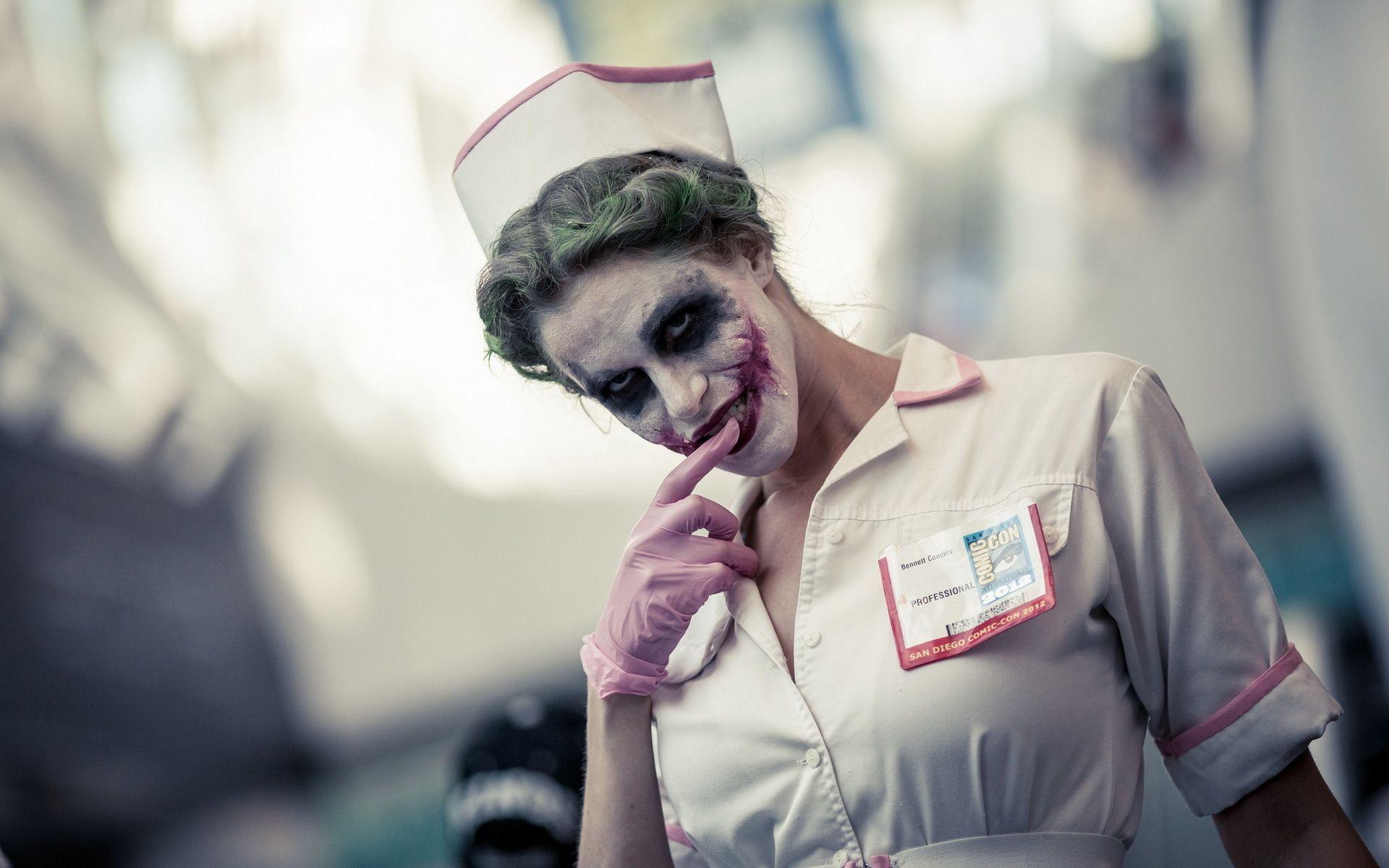 Nurse joker Wallpaper