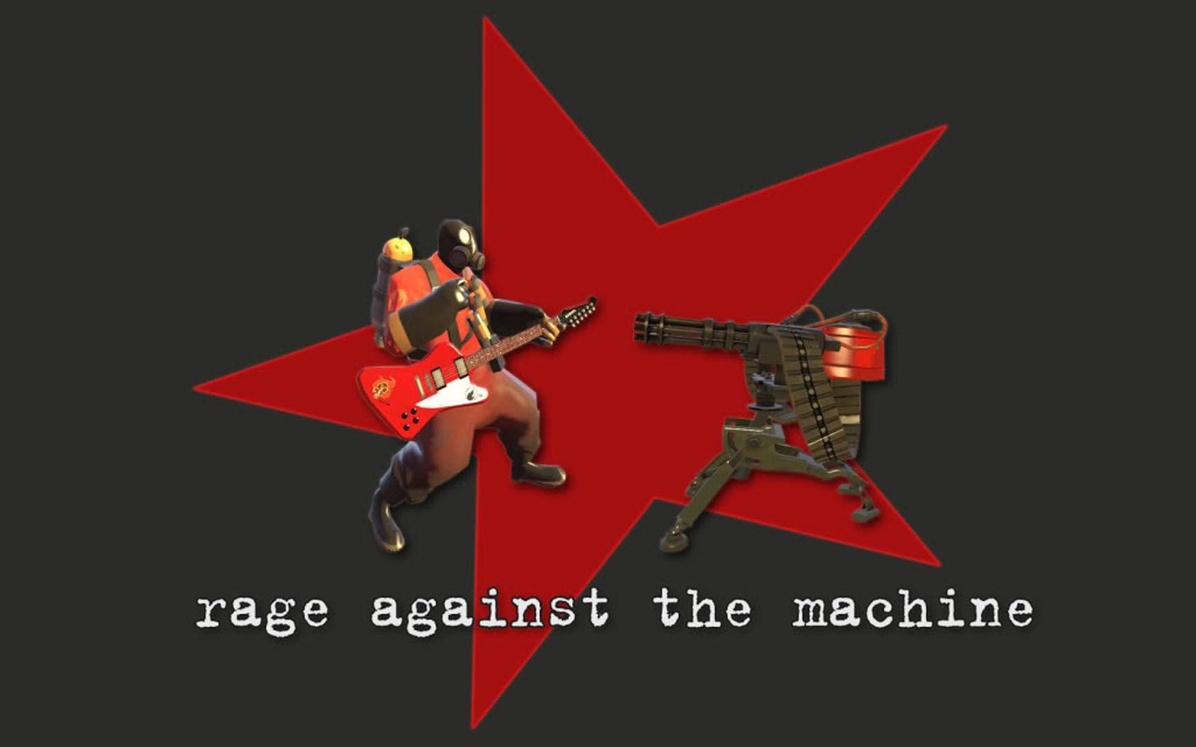 Rage Against The Machine Fortress 2 Wallpaper