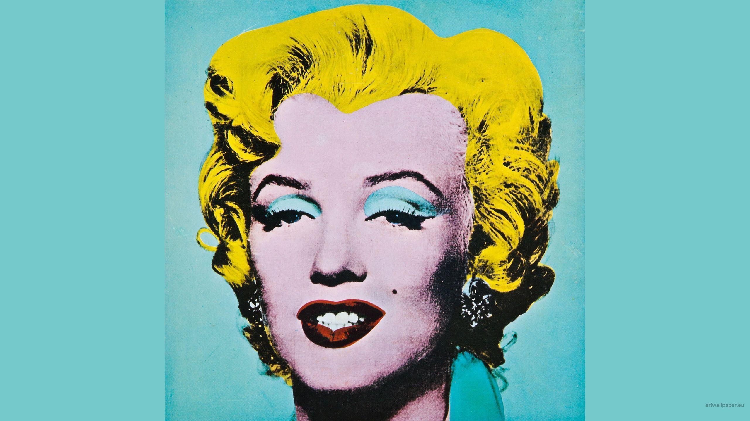 Marilyn Monroe Andy Warhol Wallpaper HD by HD Wallpaper Daily