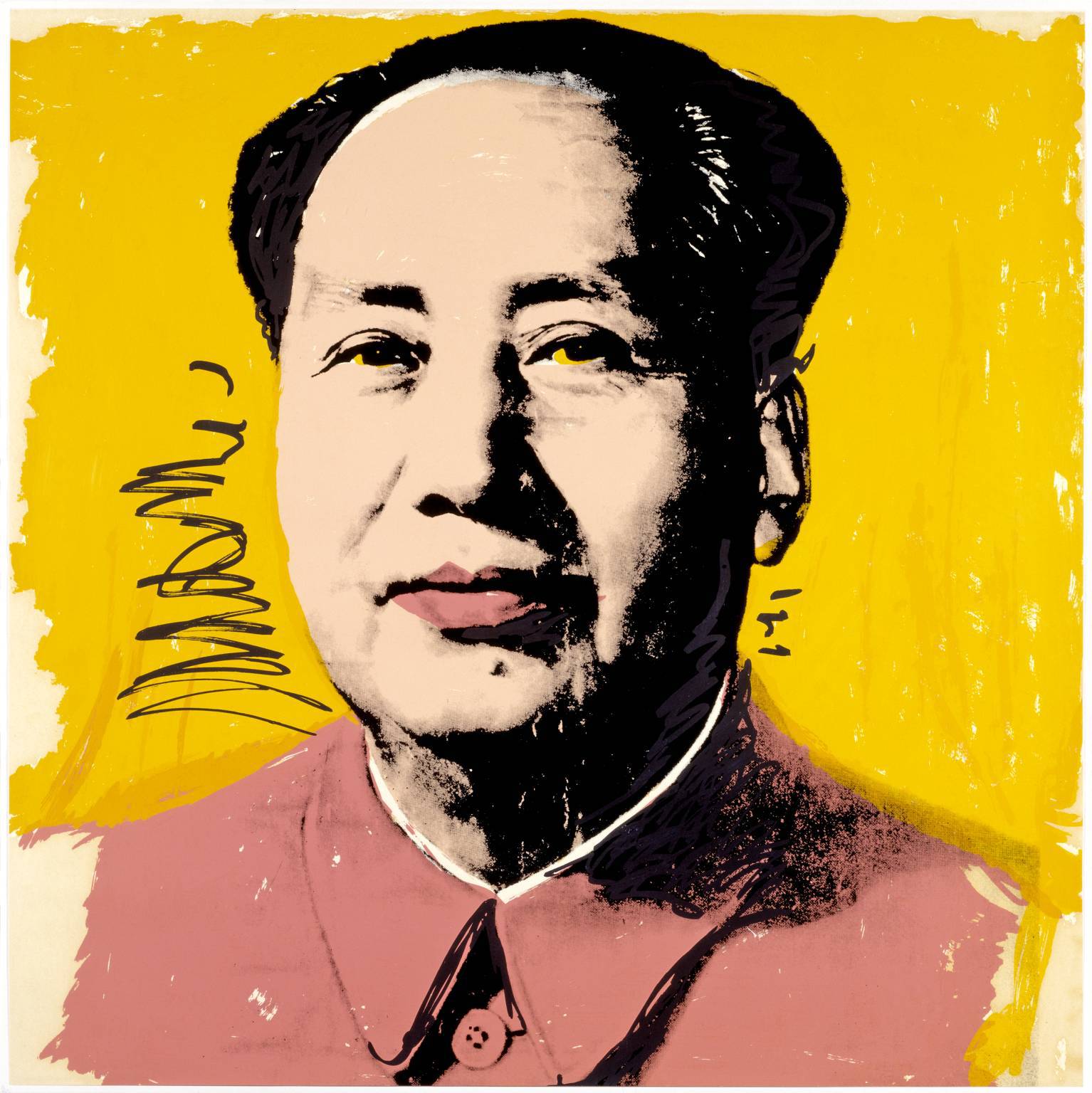 Famous painting Andy Warhol Chinese man wallpaper and image