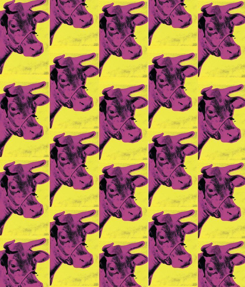Andy Warhol Cow Wallpaper