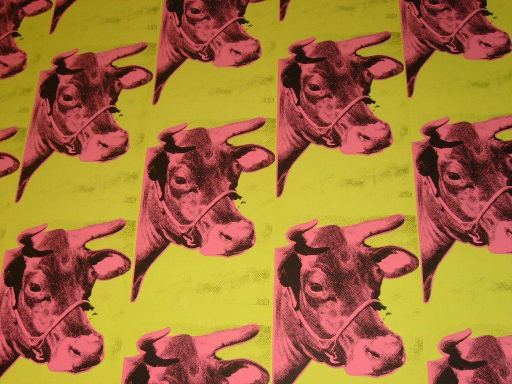 Andy Warhol Cow Wallpaper