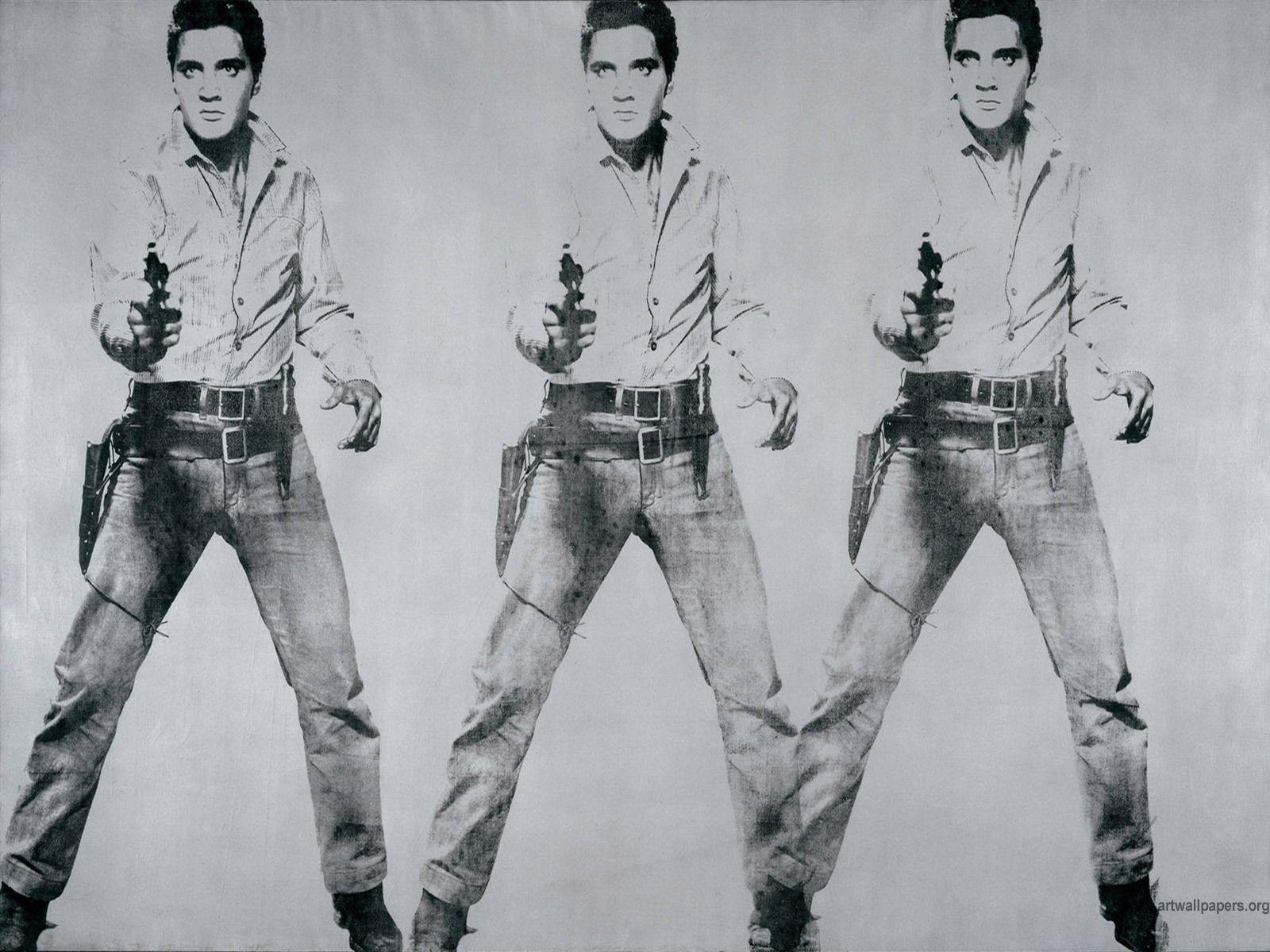 Painting Andy Warhol Cowboy wallpaper and image