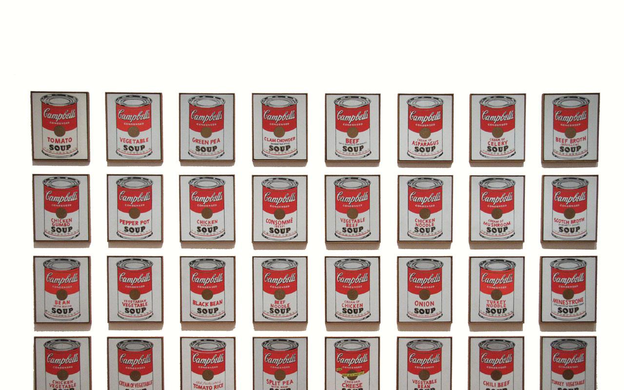 Best artist Warhol&;s Soup Cans (1962) 1280x800