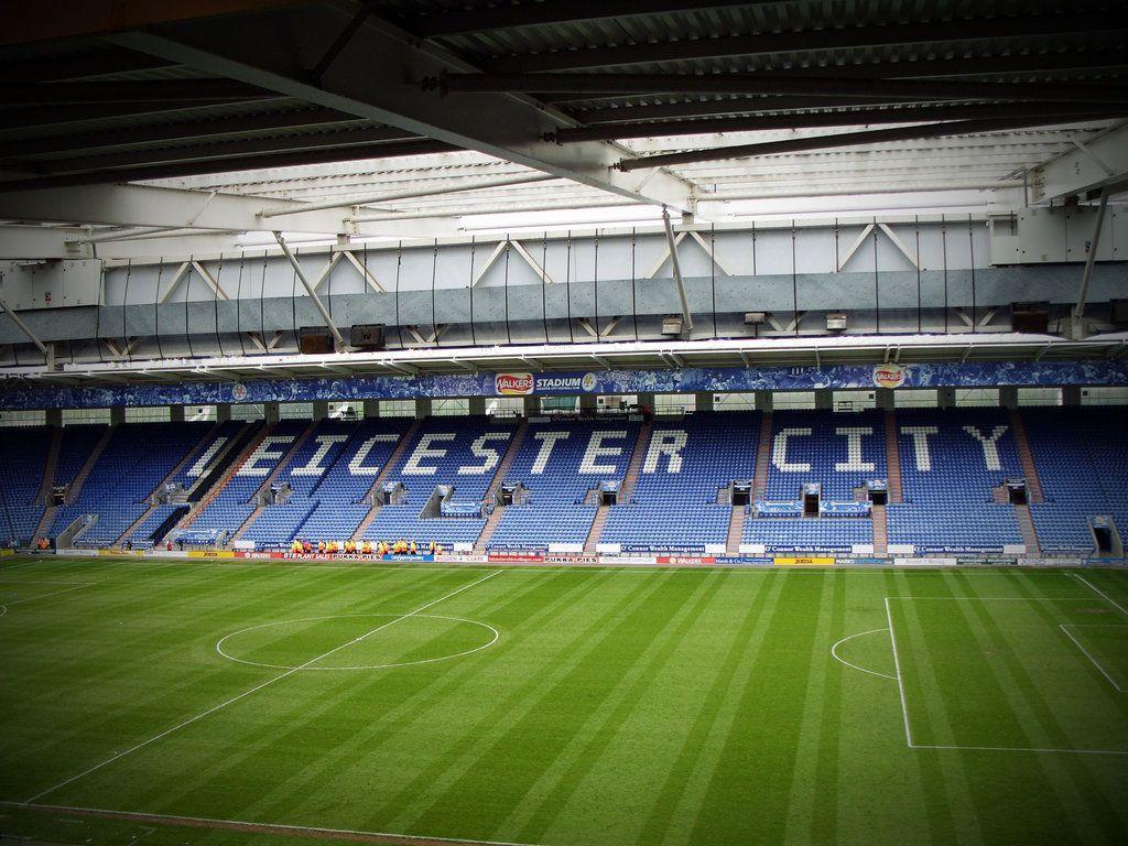 Leicester City football club stadium. Football