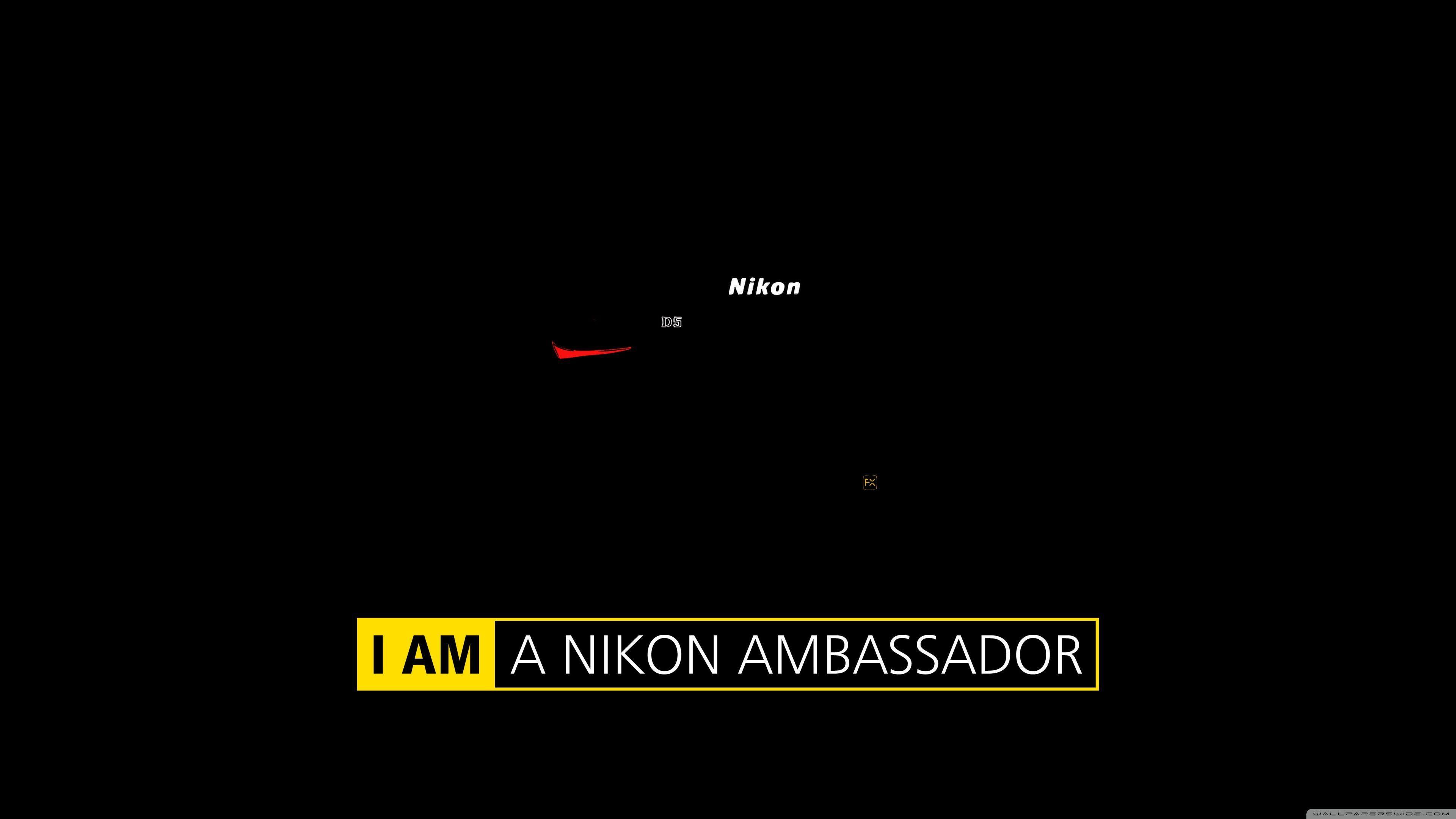 Nikon Flagship DSLR HD desktop wallpaper, Widescreen, High