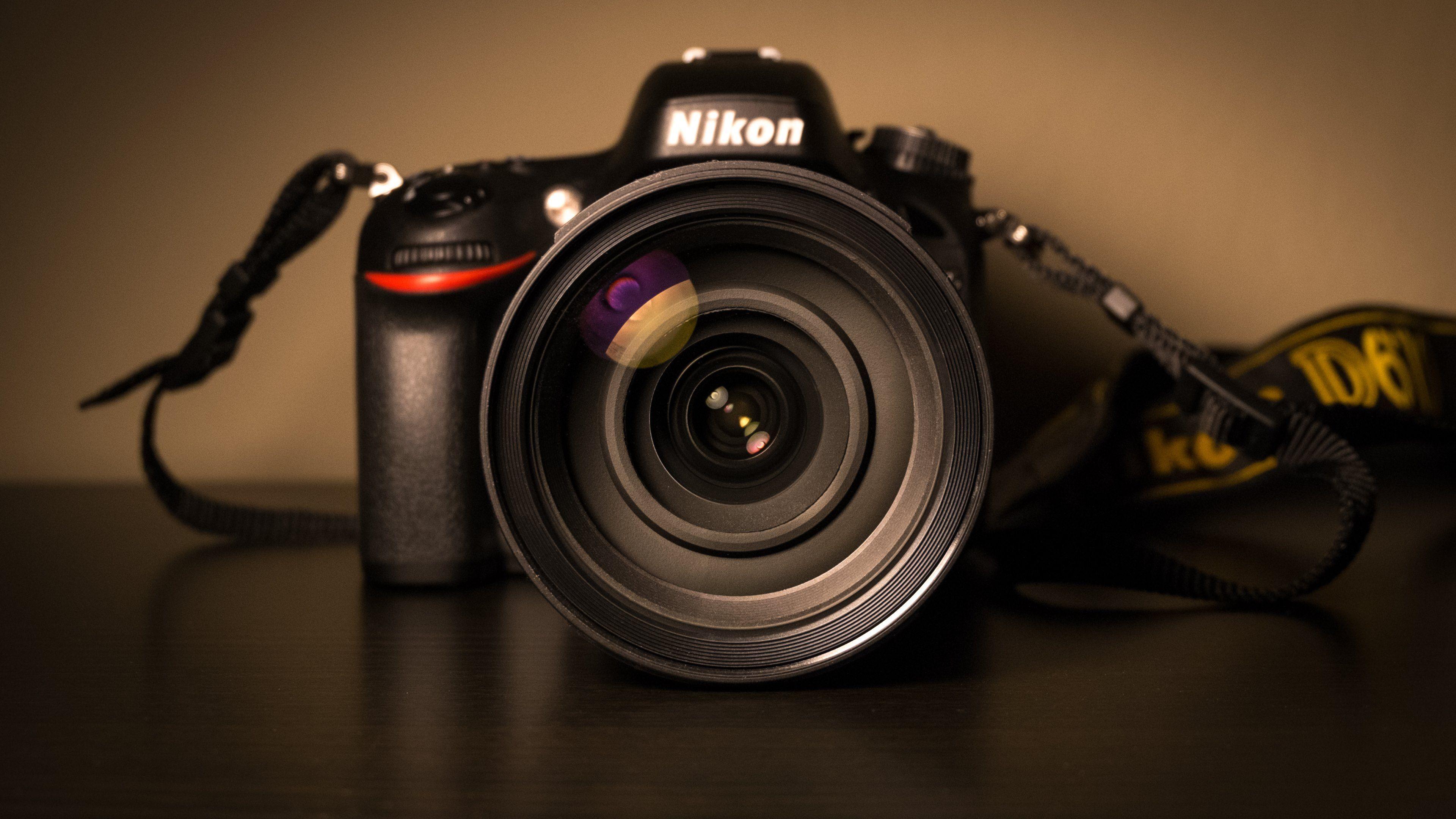 Nikon DSLR Camera Wallpaper · 4K HD Desktop Background Phone Image