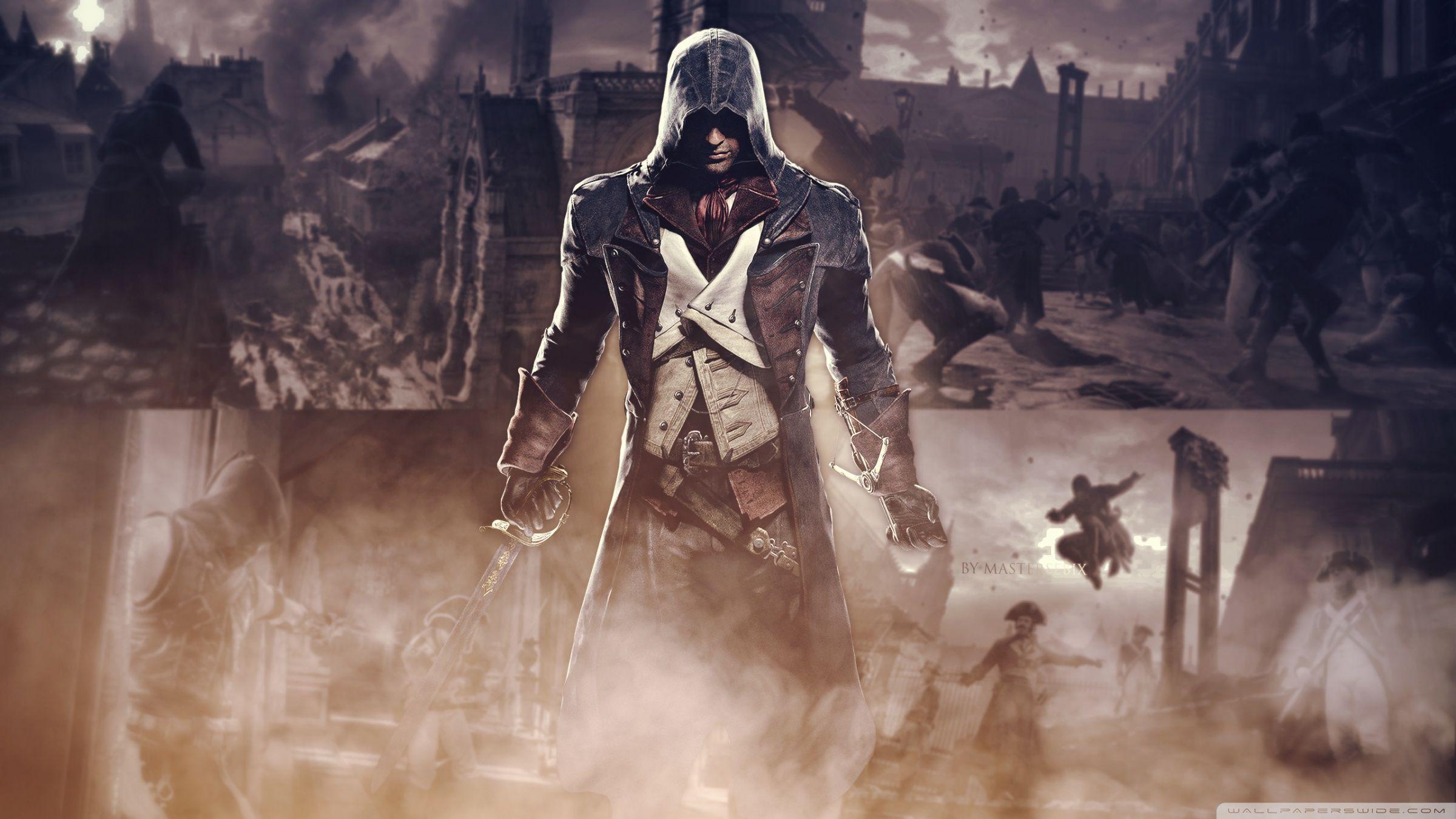 Assassins Creed Unity HD desktop wallpaper, Widescreen, High