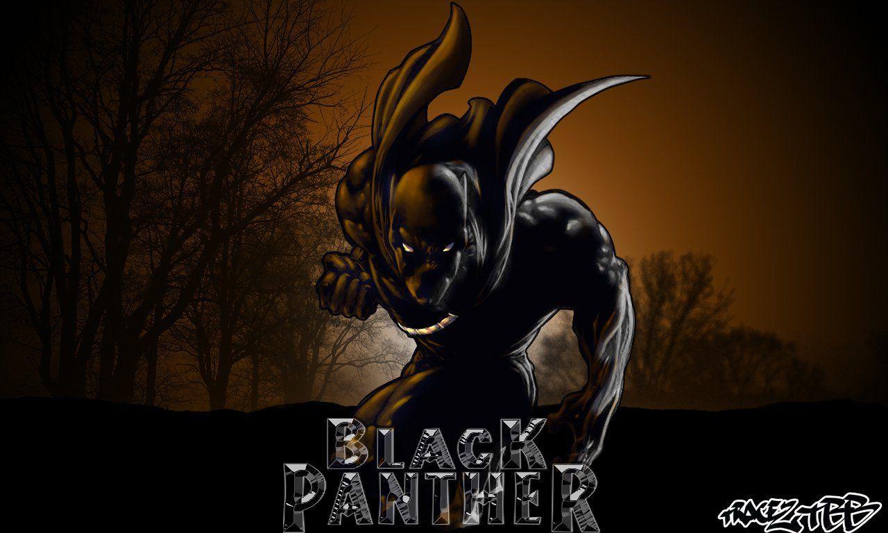 Black Panther Marvel iPhone Wallpaper