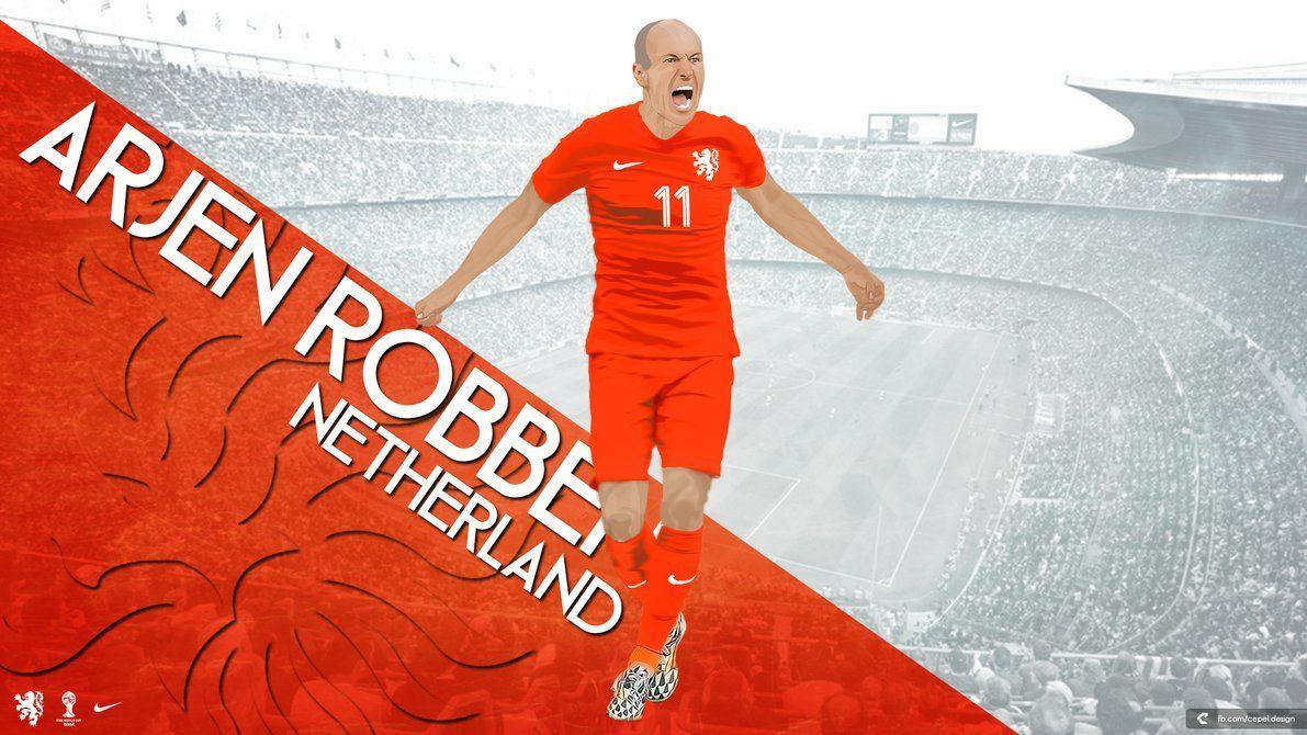 Arjen Robben Netherland Wallpaper