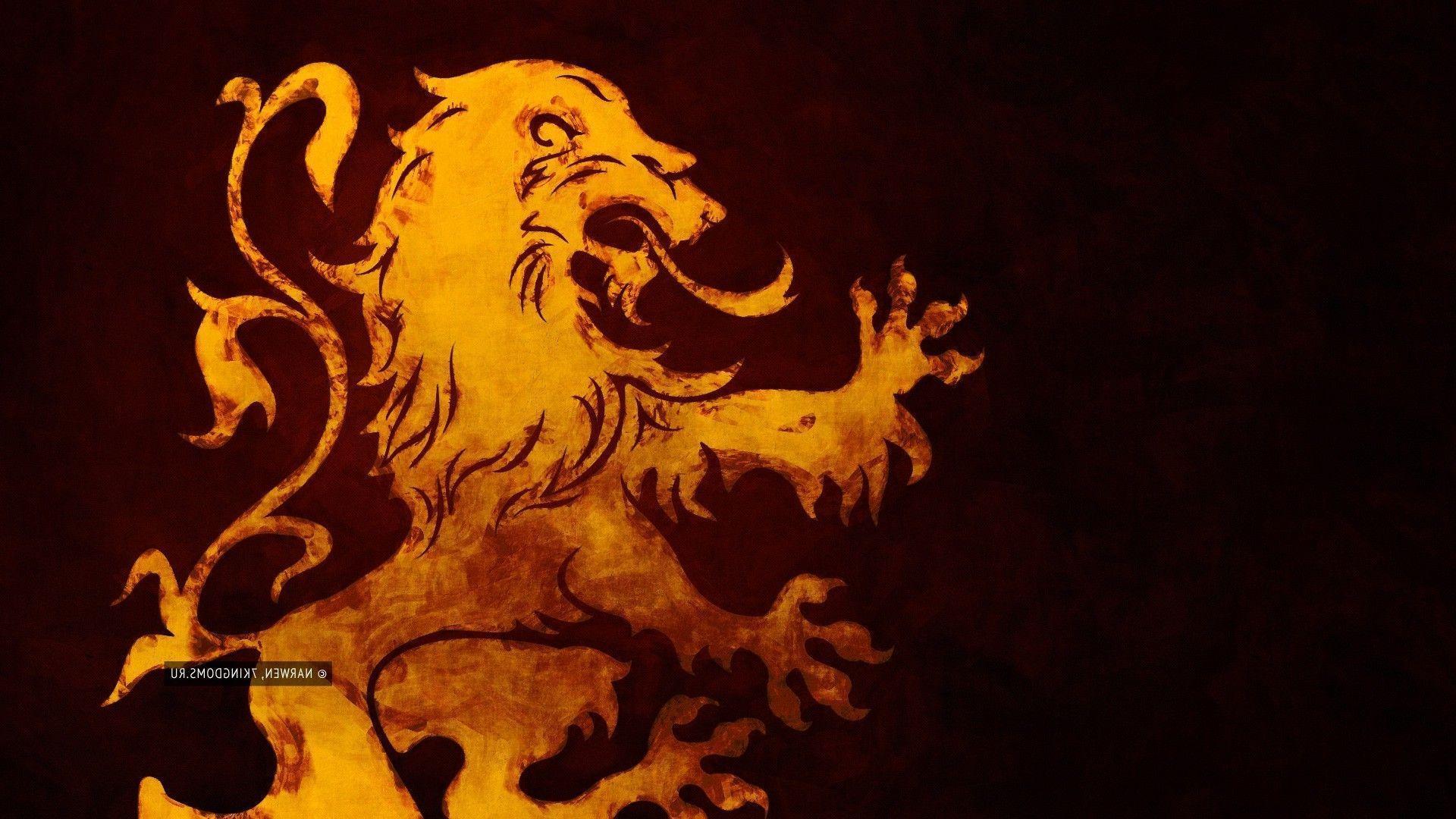 Game Of Thrones, House Lannister, Lion Wallpaper HD / Desktop