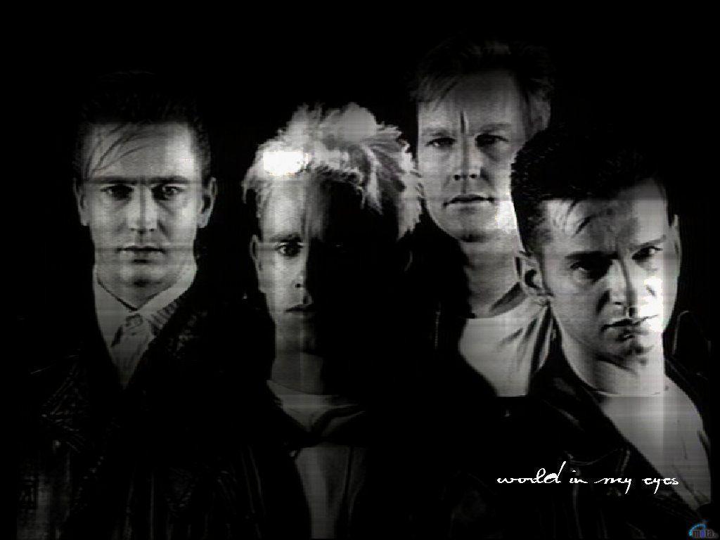 Wallpaper Depeche Mode, Dave Gahan, Martin Gore, Andy Fletcher