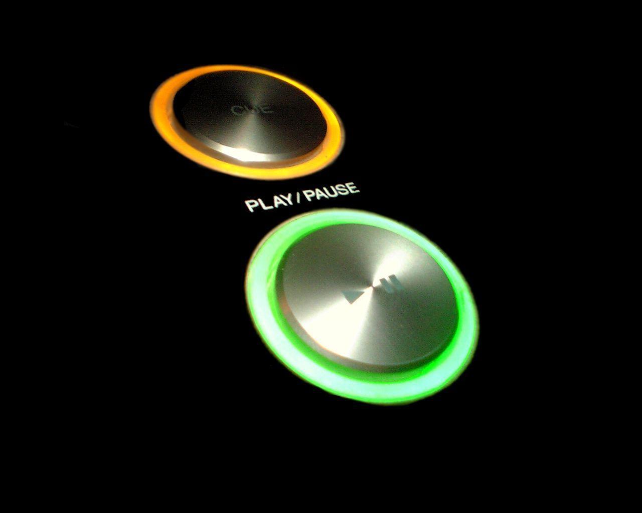 Dj power, play or pause button background in 1280x1024 resolution