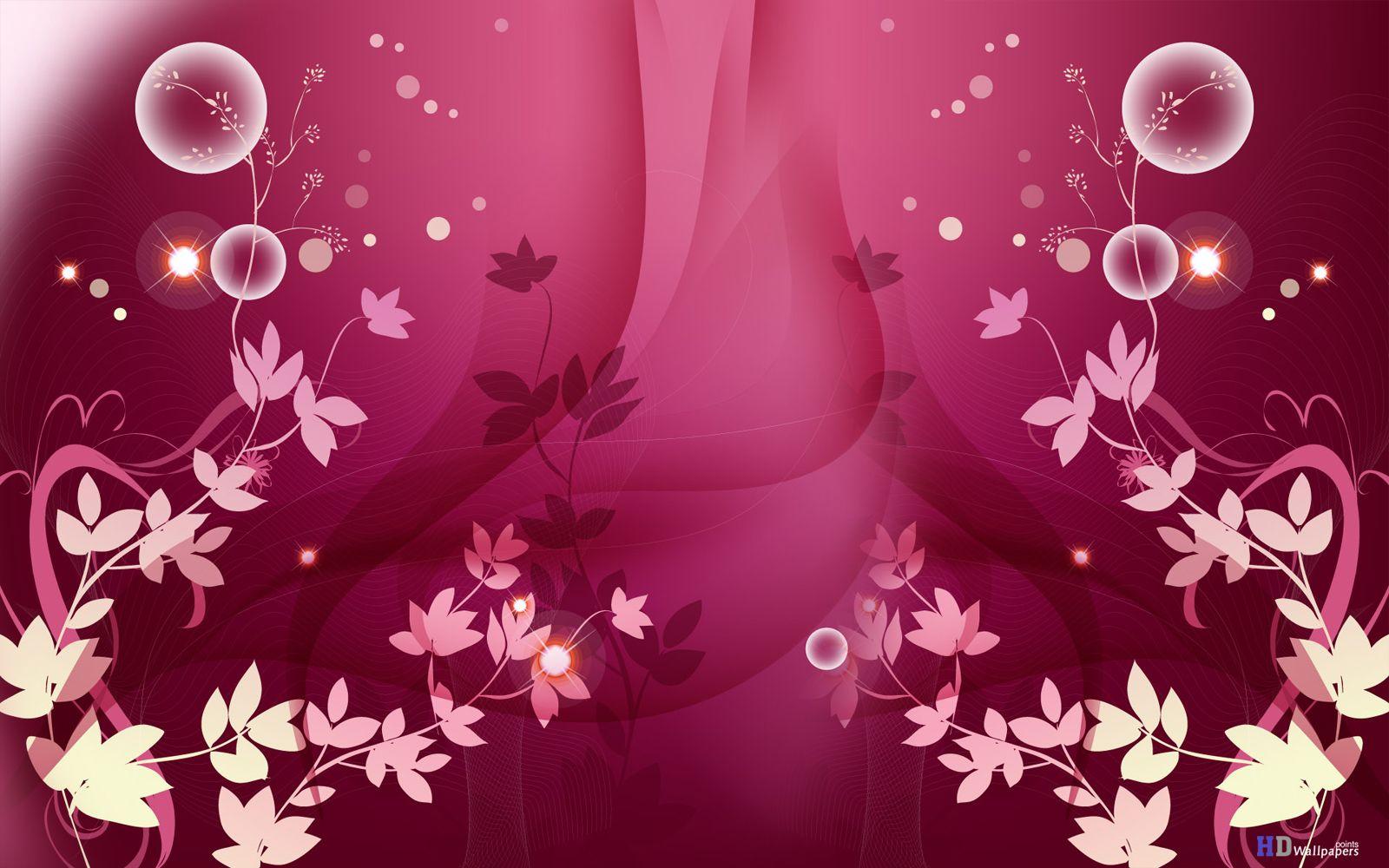 Pink Flowers Wallpaper Collection