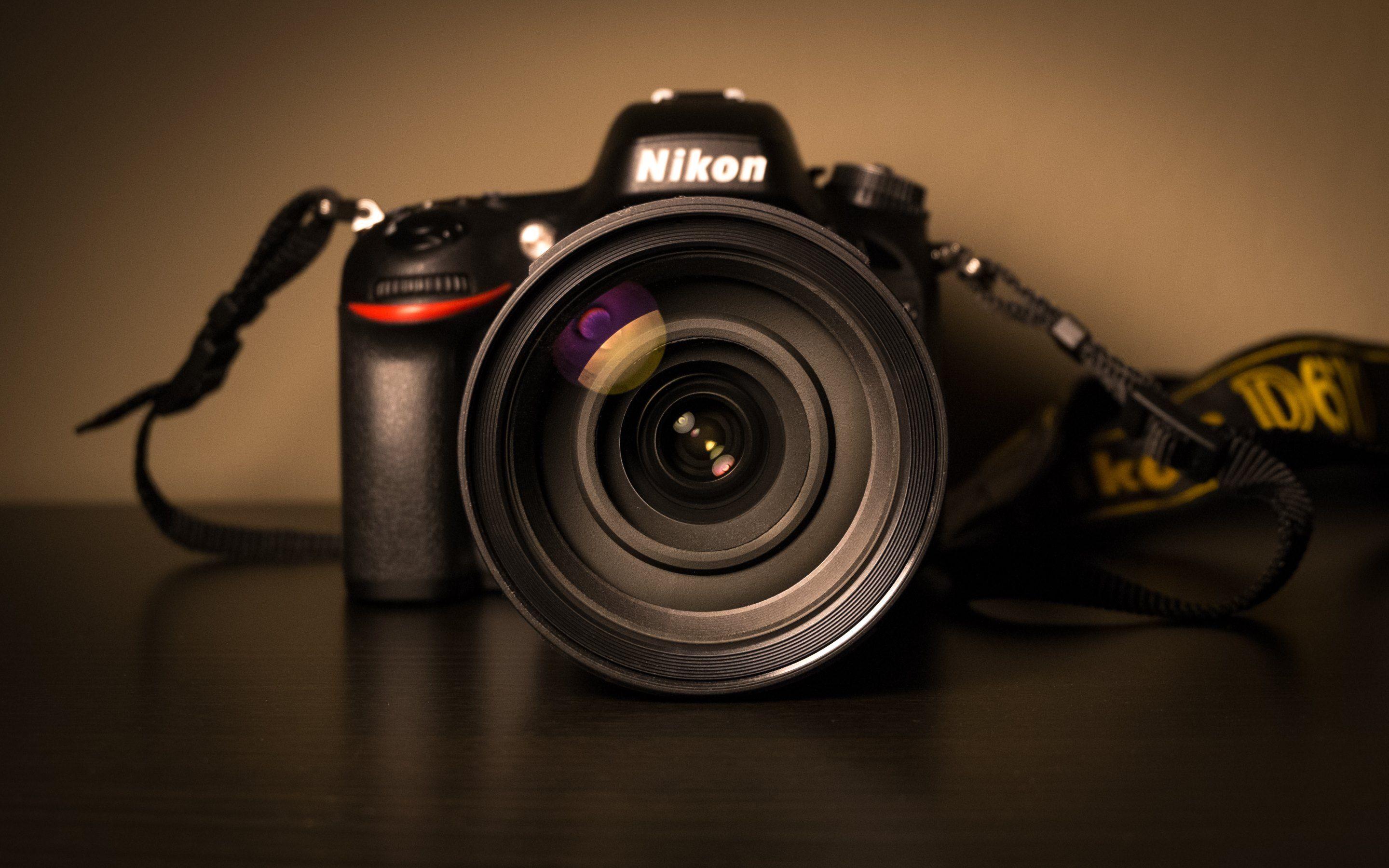 Nikon DSLR Camera Wallpaper · 4K HD Desktop Background Phone Image