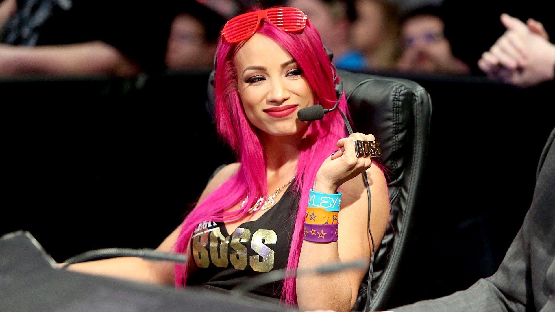 dyed hair, #purple hair, #WWE, #wrestling, #Sasha Banks