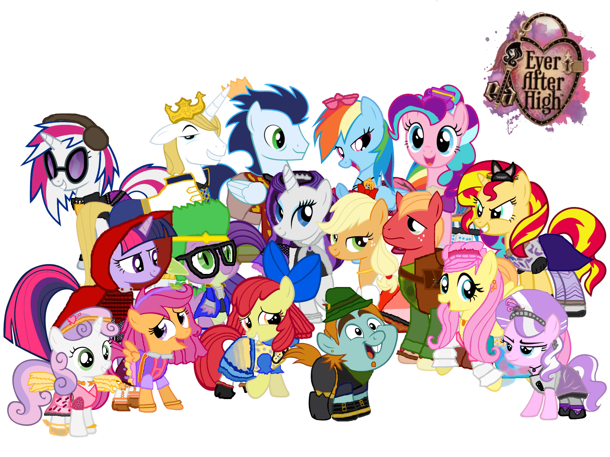 Best image about Ever After High. My little pony