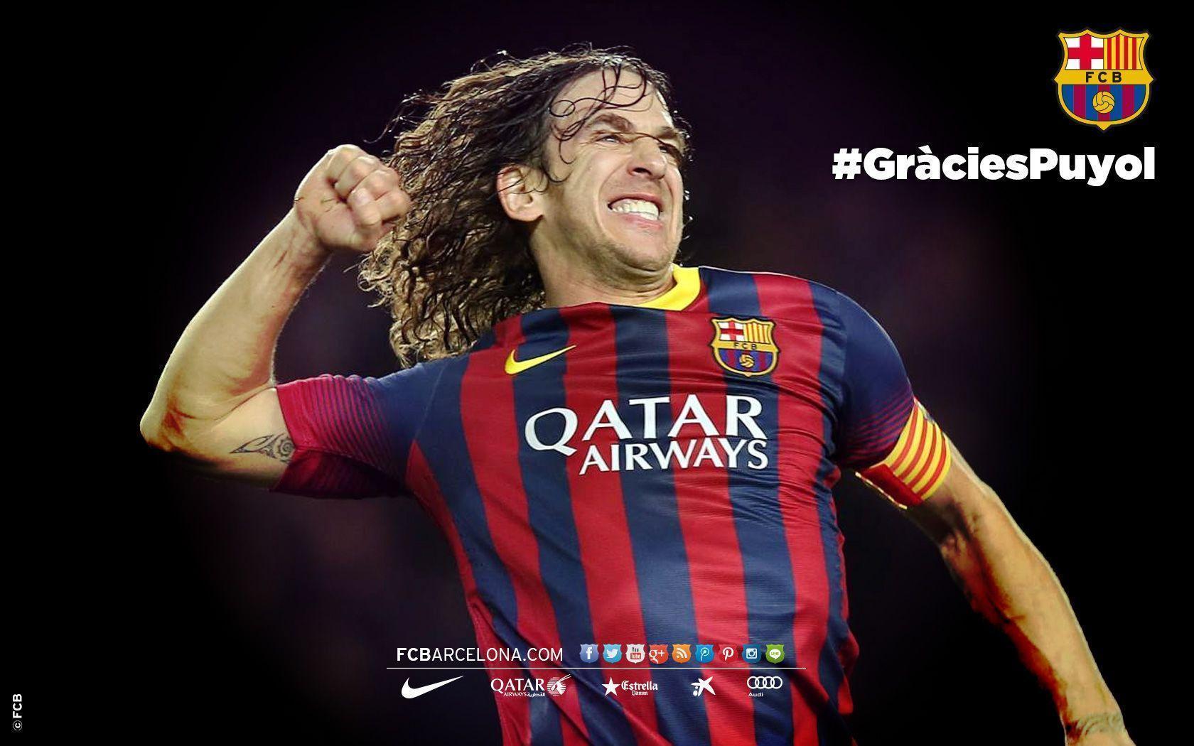 Five Carles Puyol wallpaper for your computer