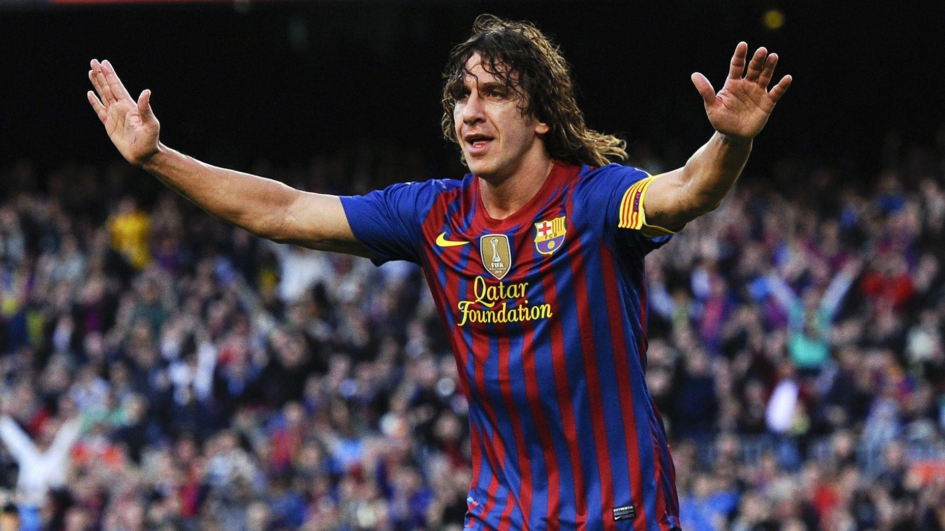 The player of Barcelona Carles Puyol wallpaper and image