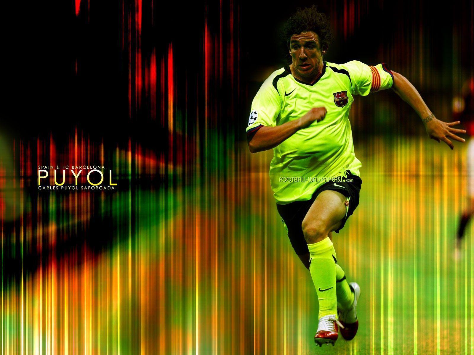 The best player of Barcelona Carles Puyol wallpaper and image
