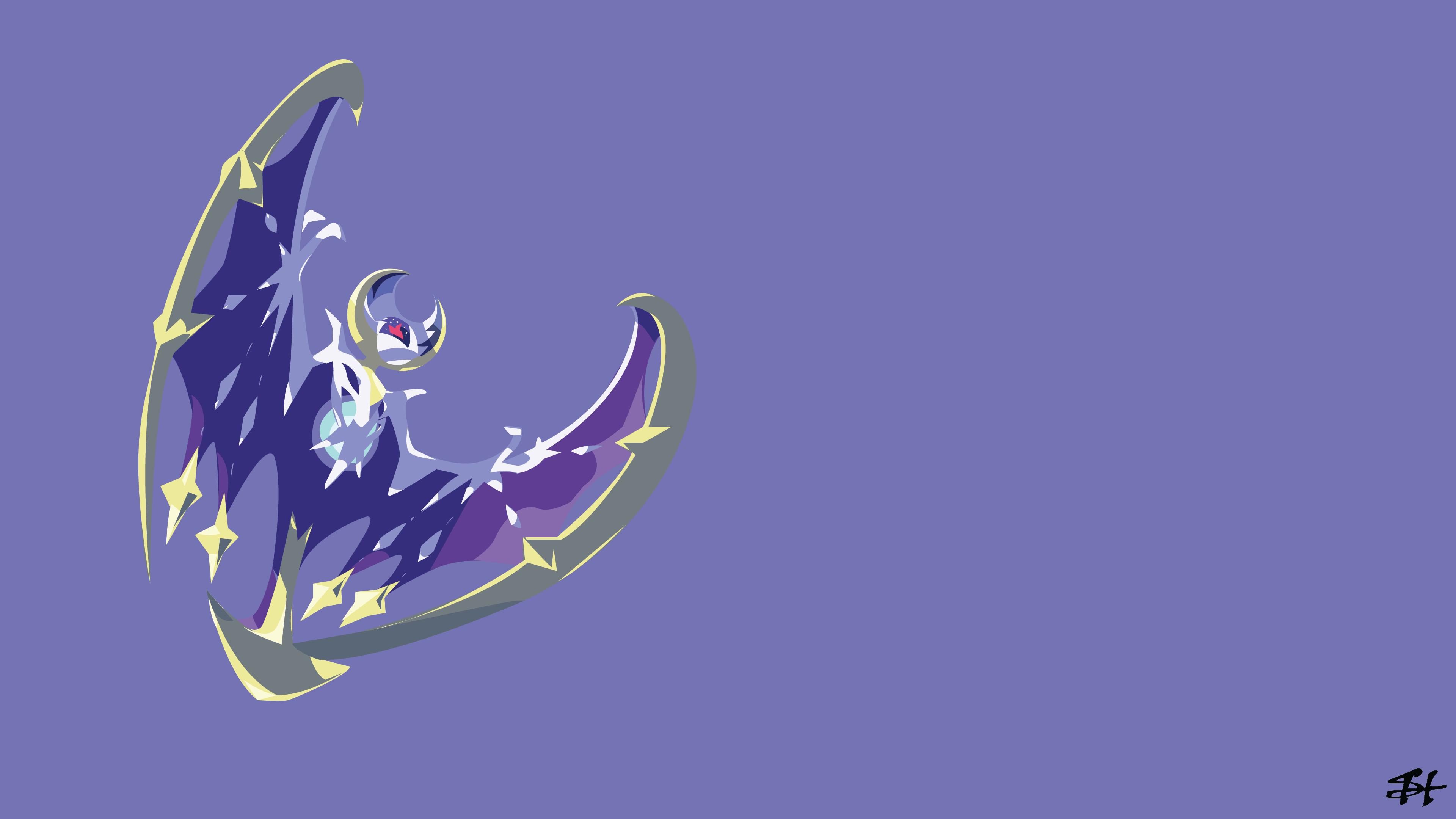 Lunala (Pokémon) HD Wallpaper