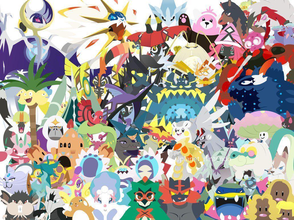 Pokemon Sun and Moon Wallpaper