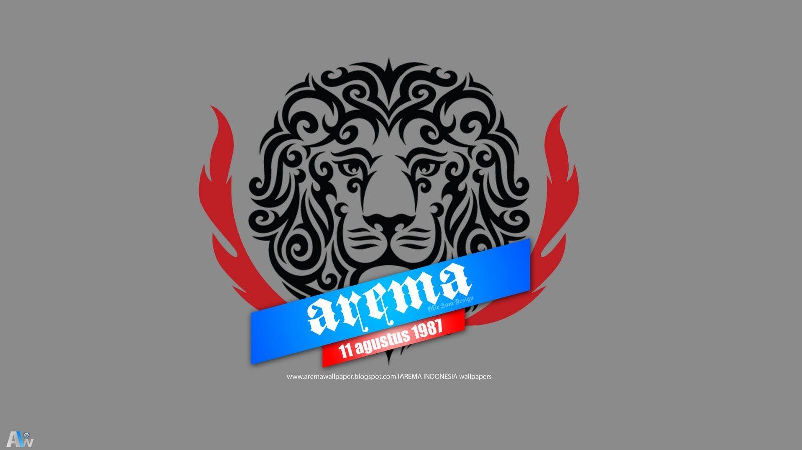 Arema Indonesia Design New Logo AREMA INDONESIA Wallpaper