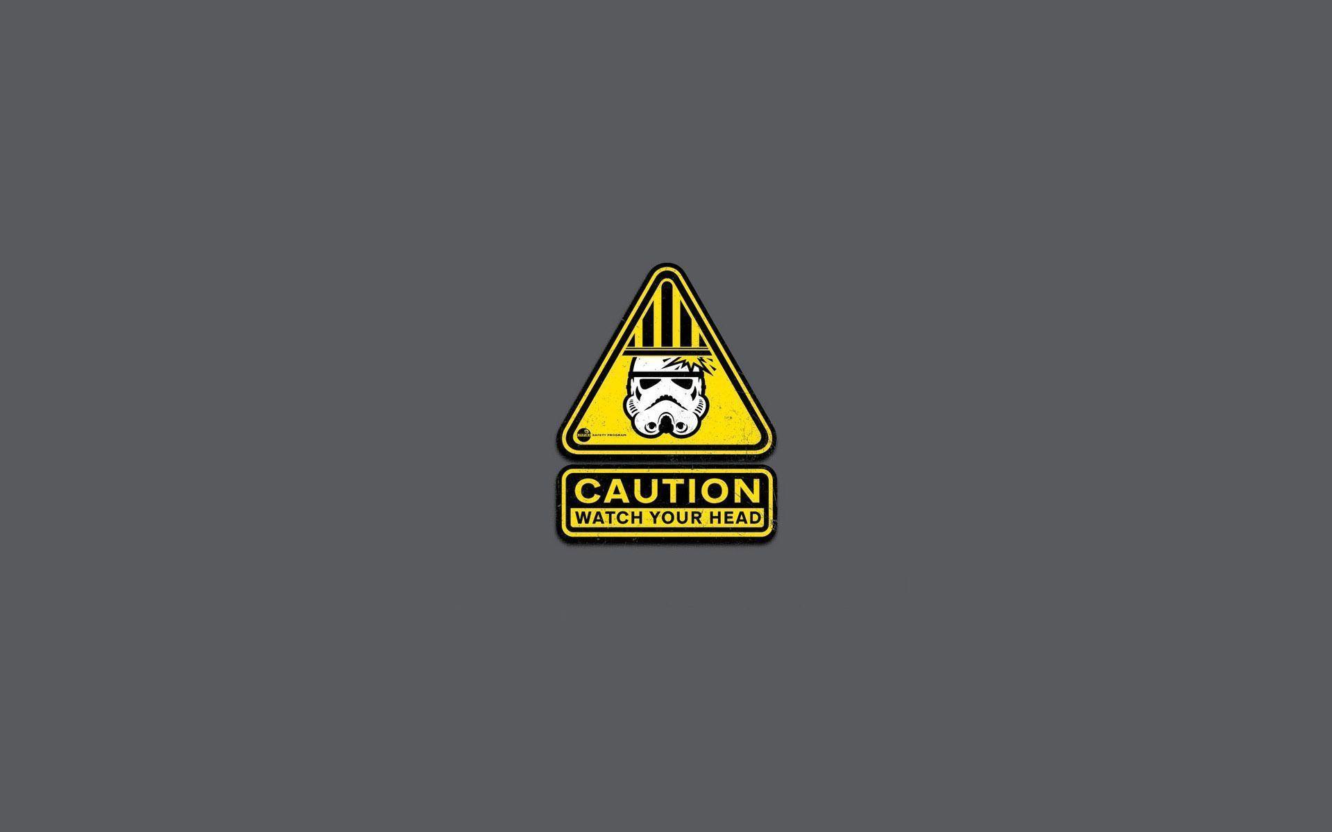 Caution Sign Wallpaper