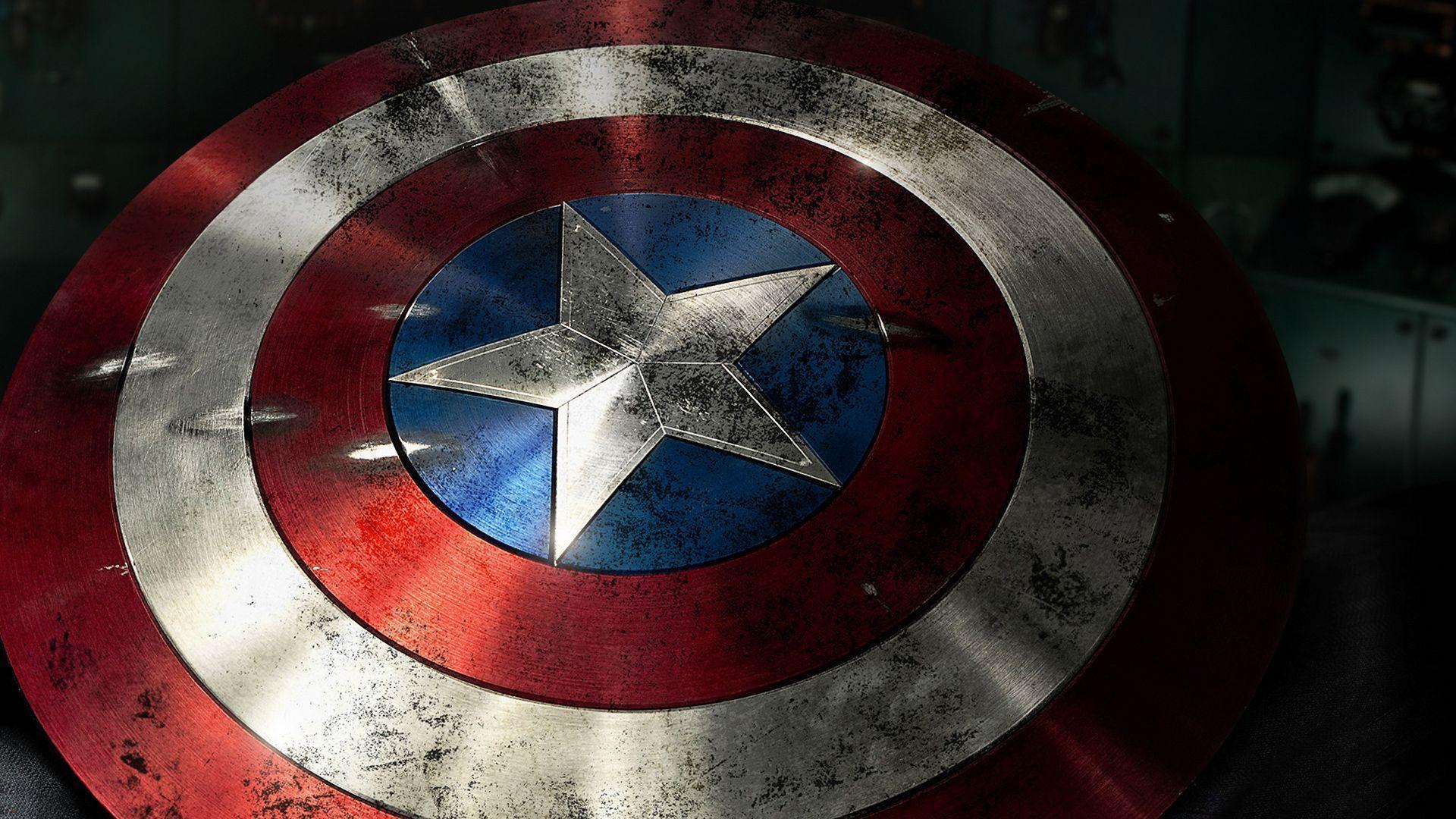 Shield of Captain America Wallpaper