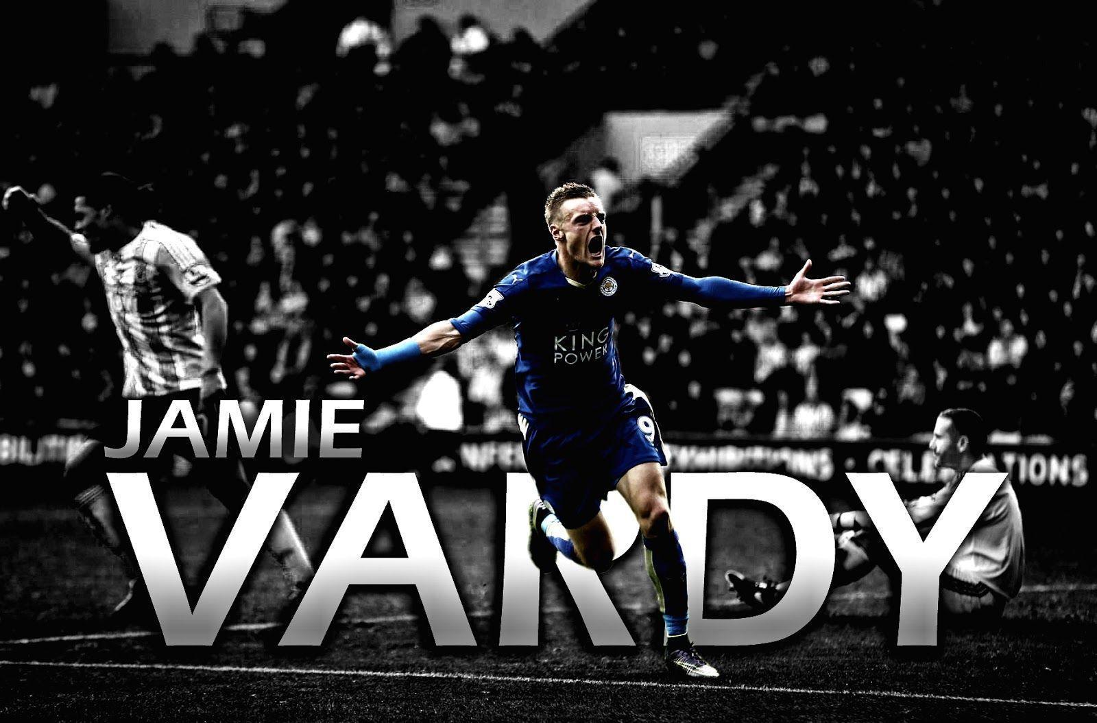 Jamie Vardy, The New Hero For Leicester City. Awesome Football