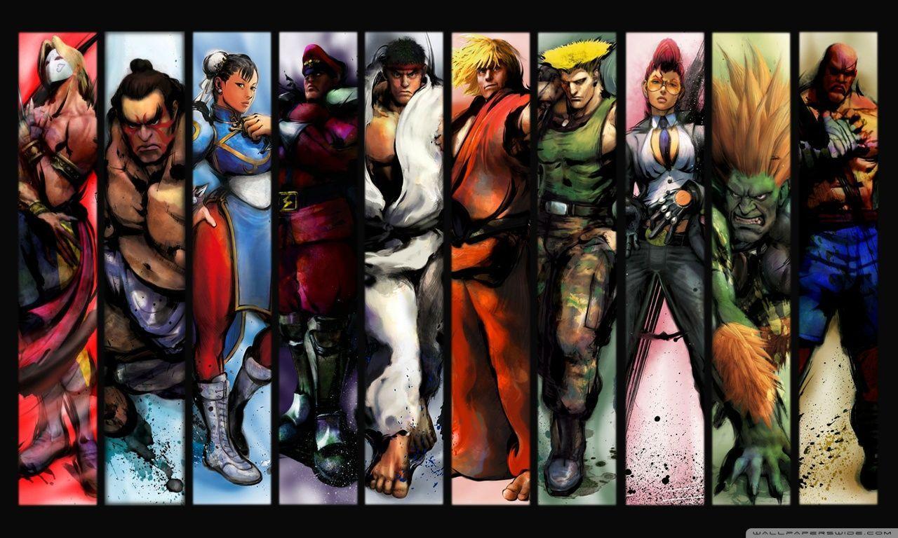 Street Fighter Characters HD desktop wallpaper, High Definition