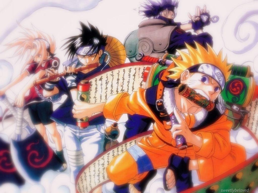 Wallpaper of Team 7 for fans of Naruto. now for 3D Dragon
