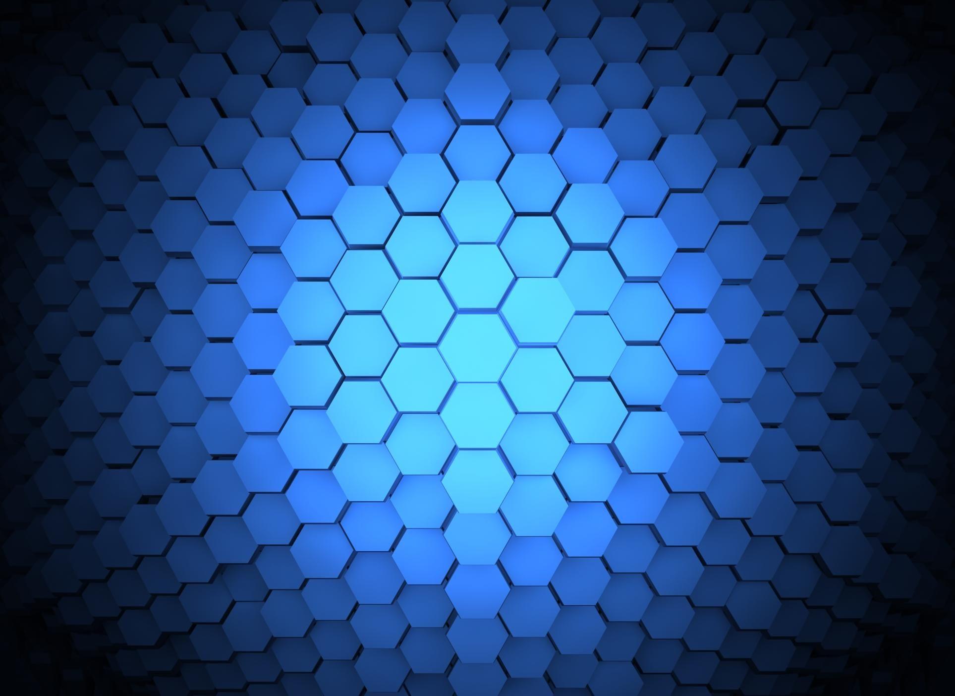 In Gallery: Blue Hexagon Wallpaper, 37 Blue Hexagon HD Wallpaper