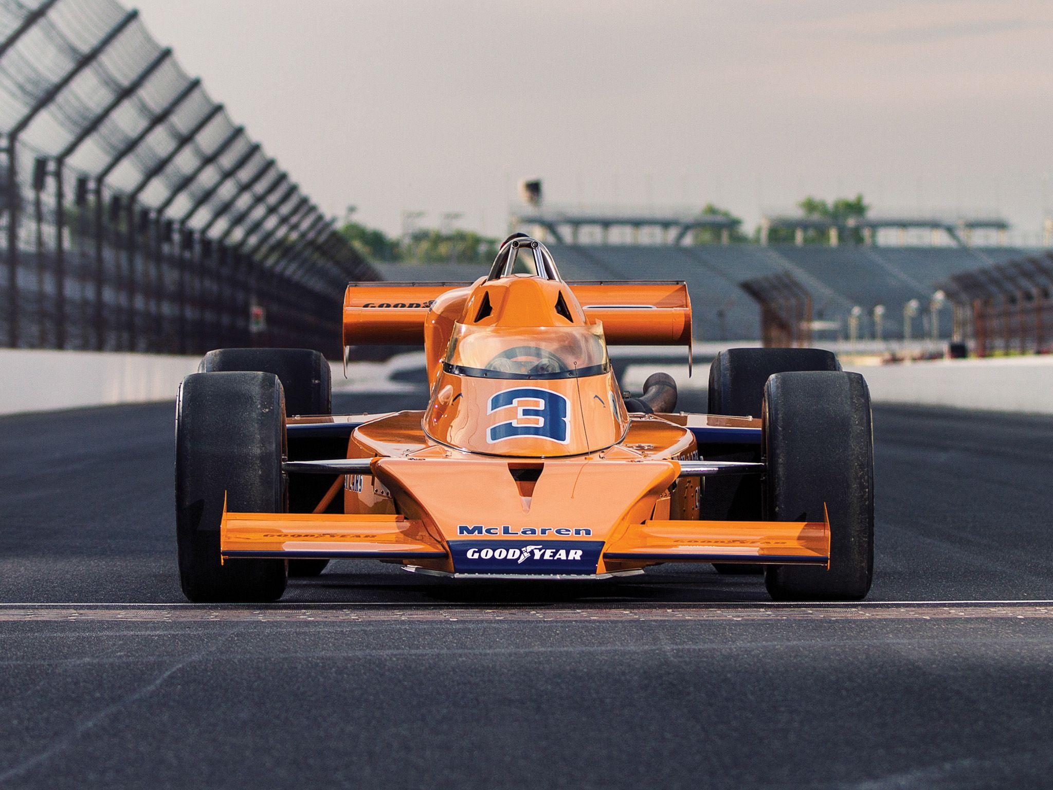 McLaren M16C Indy 500 race racing classic fa wallpaper