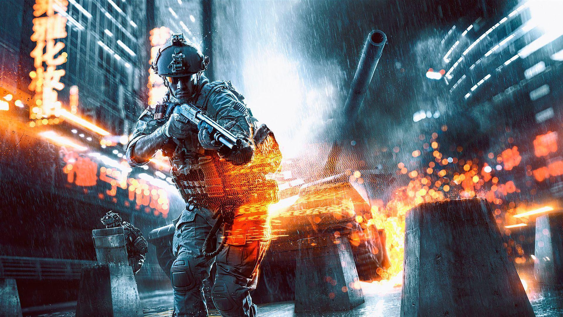 Widescreen HQ Definition Wallpaper of Battlefield 4