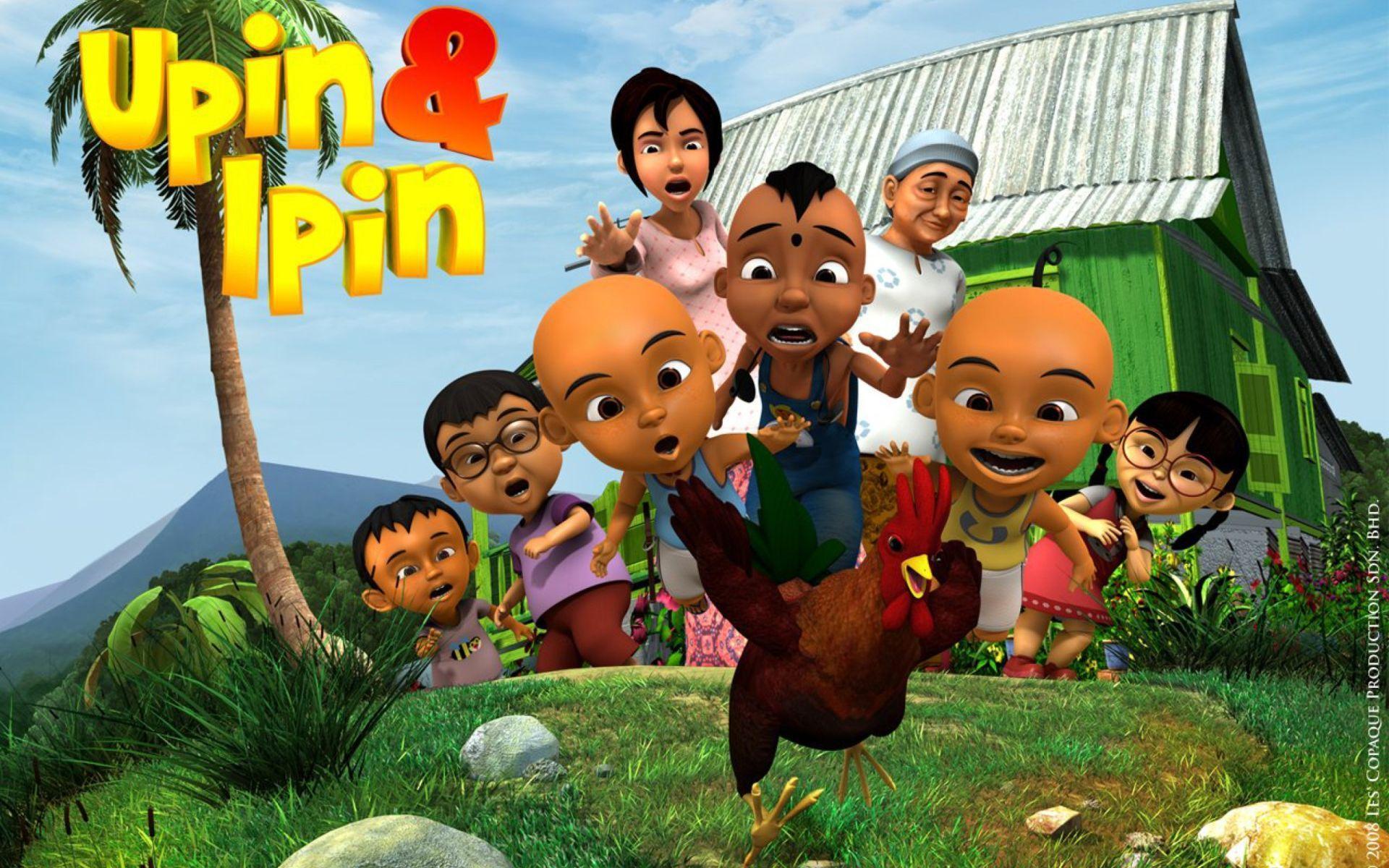 Upin & Ipin Wallpaper for Widescreen Desktop PC 1920x1080 Full HD