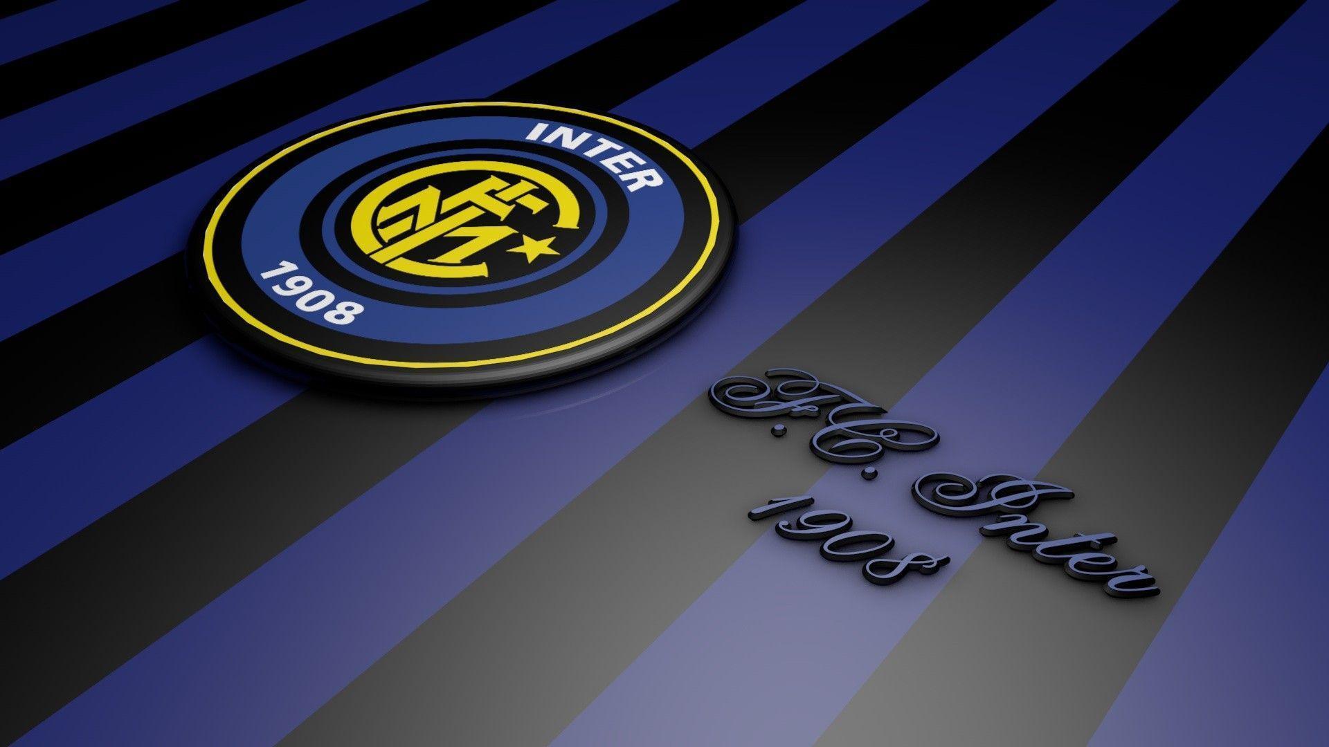 Inter Milan FC Logos. Football HD Wallpaper. Logos