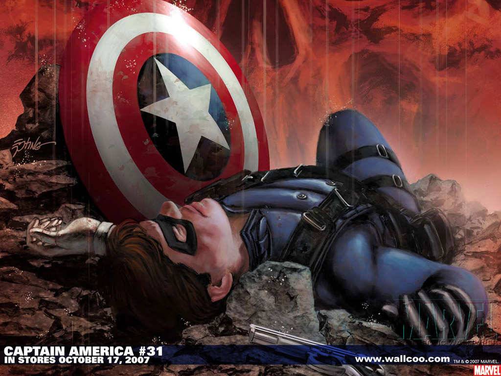 Captain America Comic Wallpaper