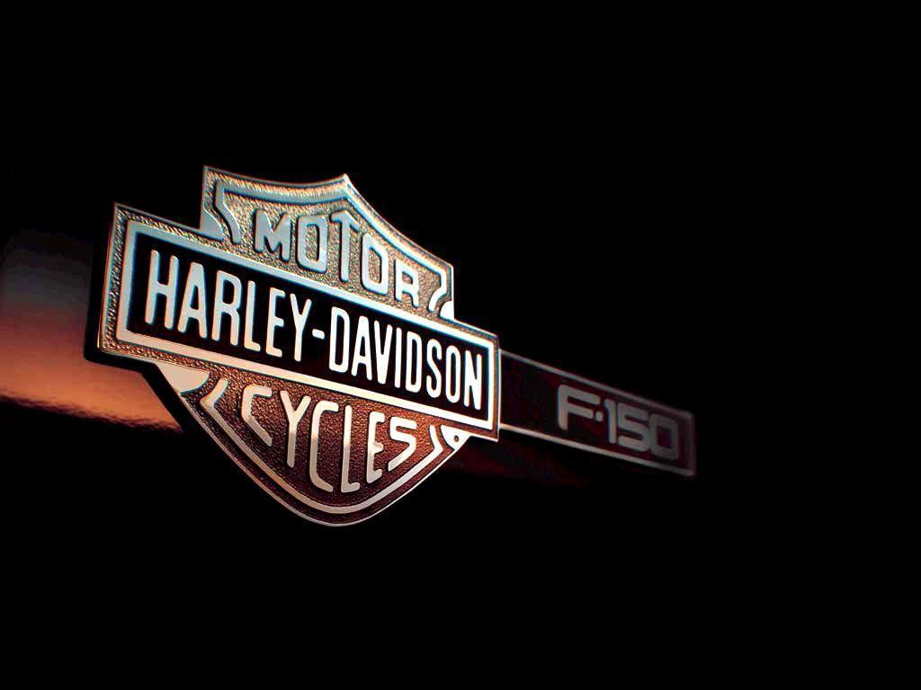 cool harley davidson logo wallpaper