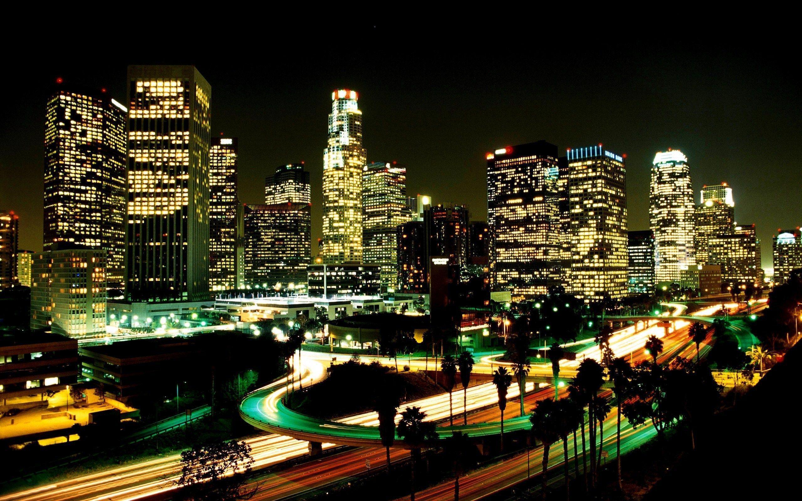 Wallpaper USA Los Angeles Cities download photo