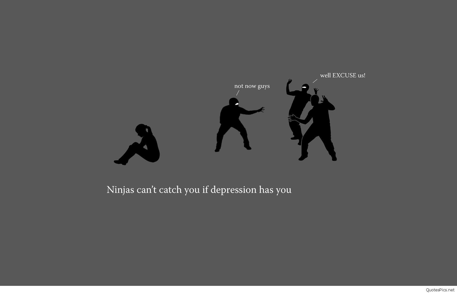 Sad depression quotes wallpaper