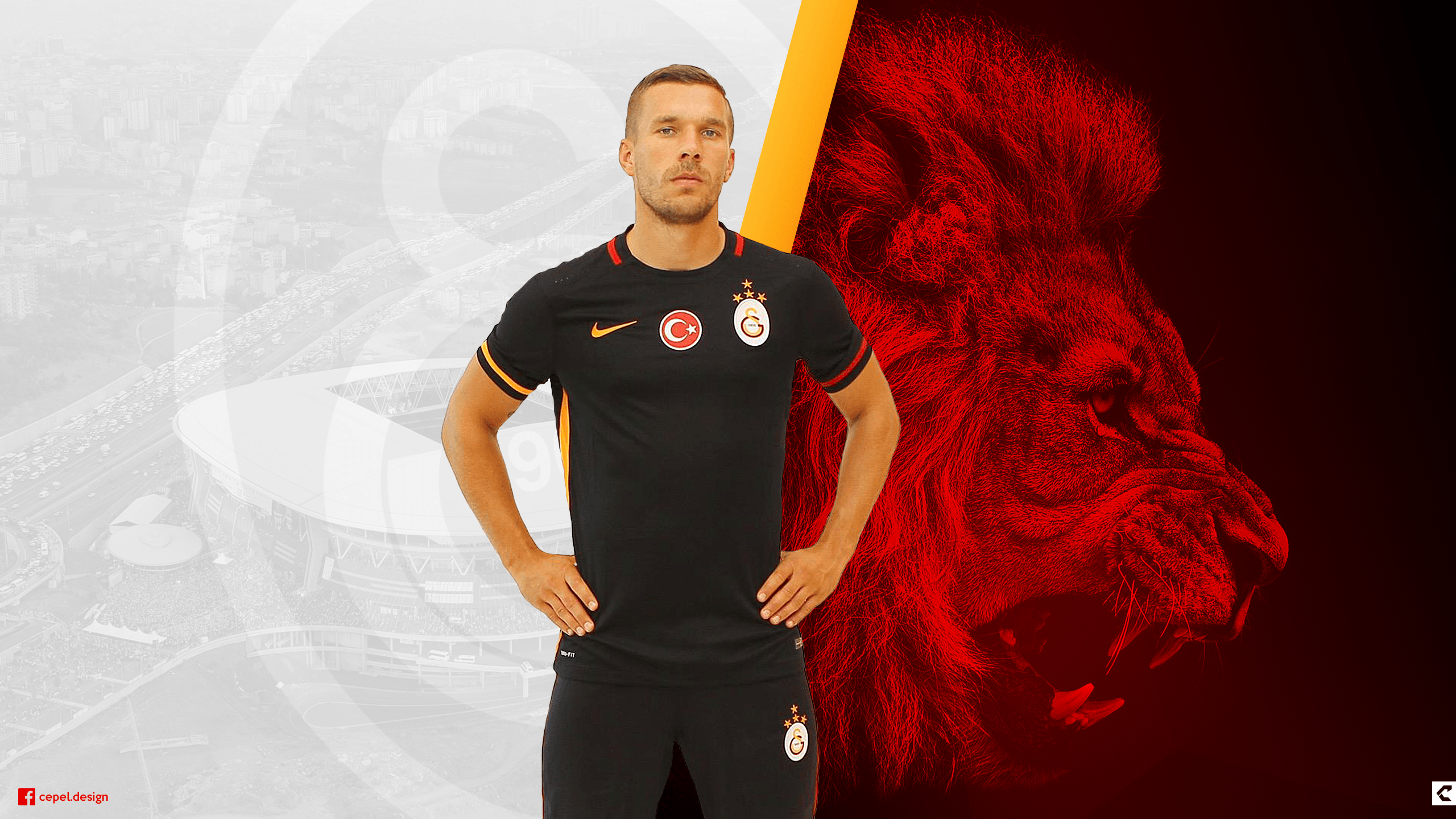 Podolski Galatasaray Wallpaper