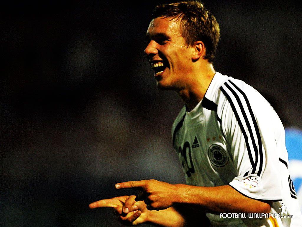 Football Unlimited: Lukas Podolski Wallpaper