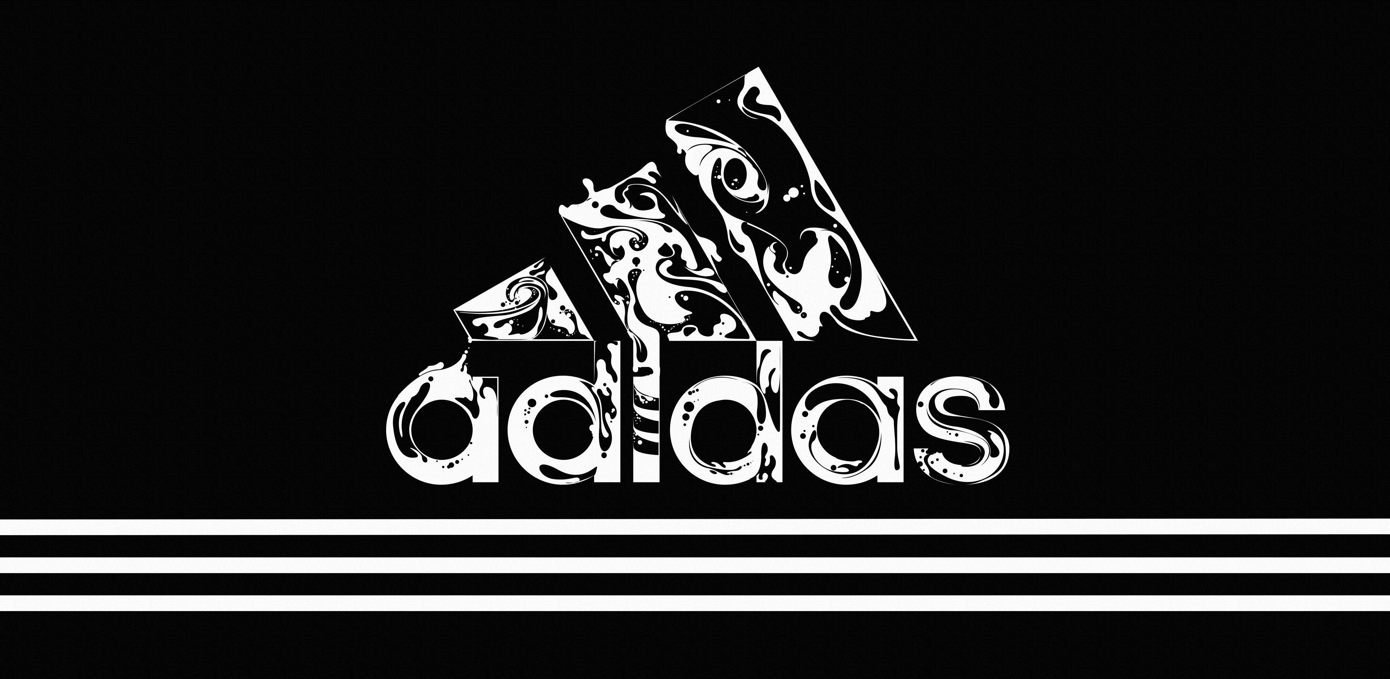 Adidas Logo White Sport Wallpaper HD Desktop # Wallpaper
