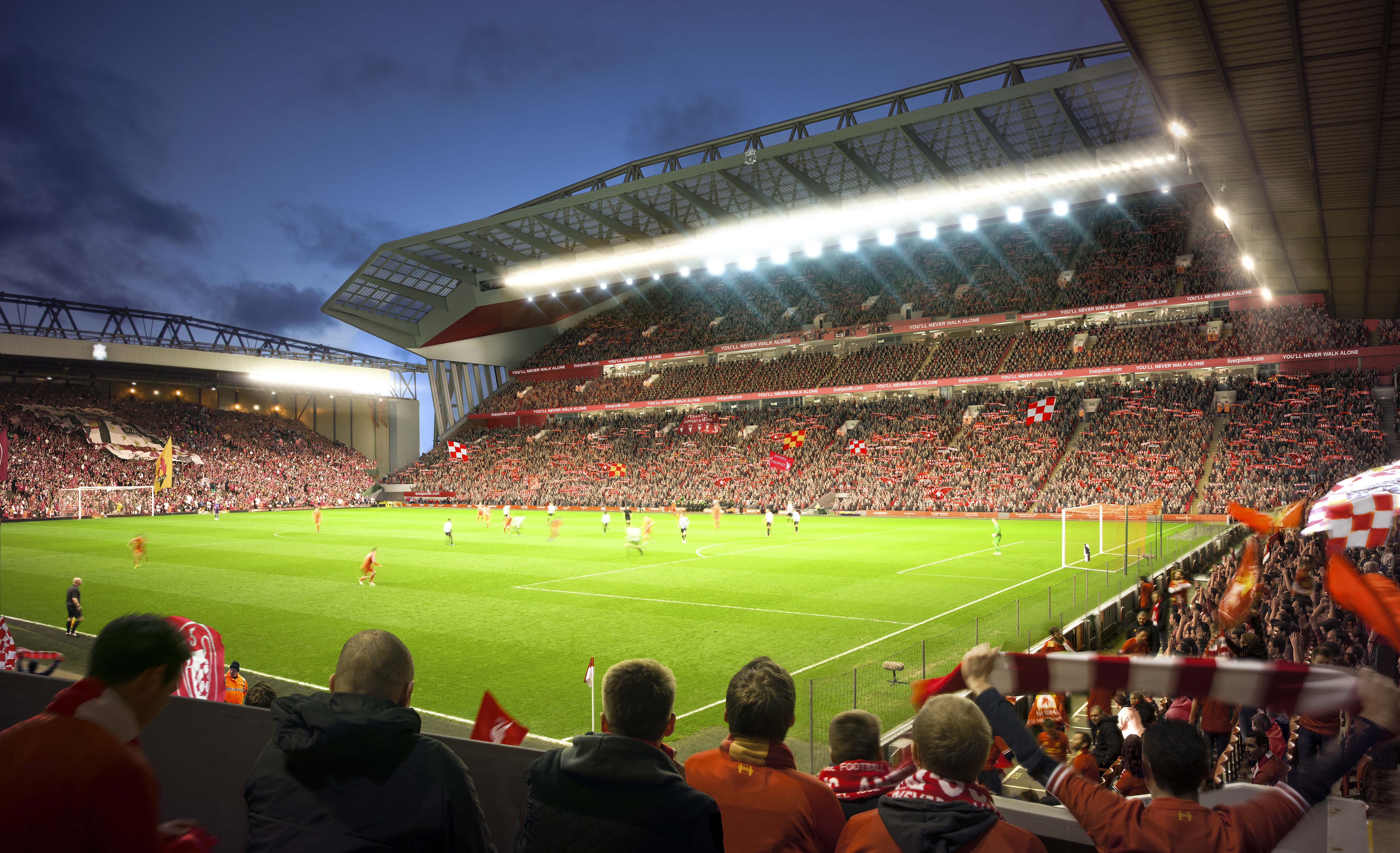 Liverpool Anfield Stadium Wallpaper
