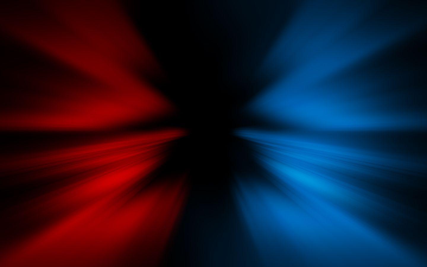 Red and Blue Fire Wallpaper