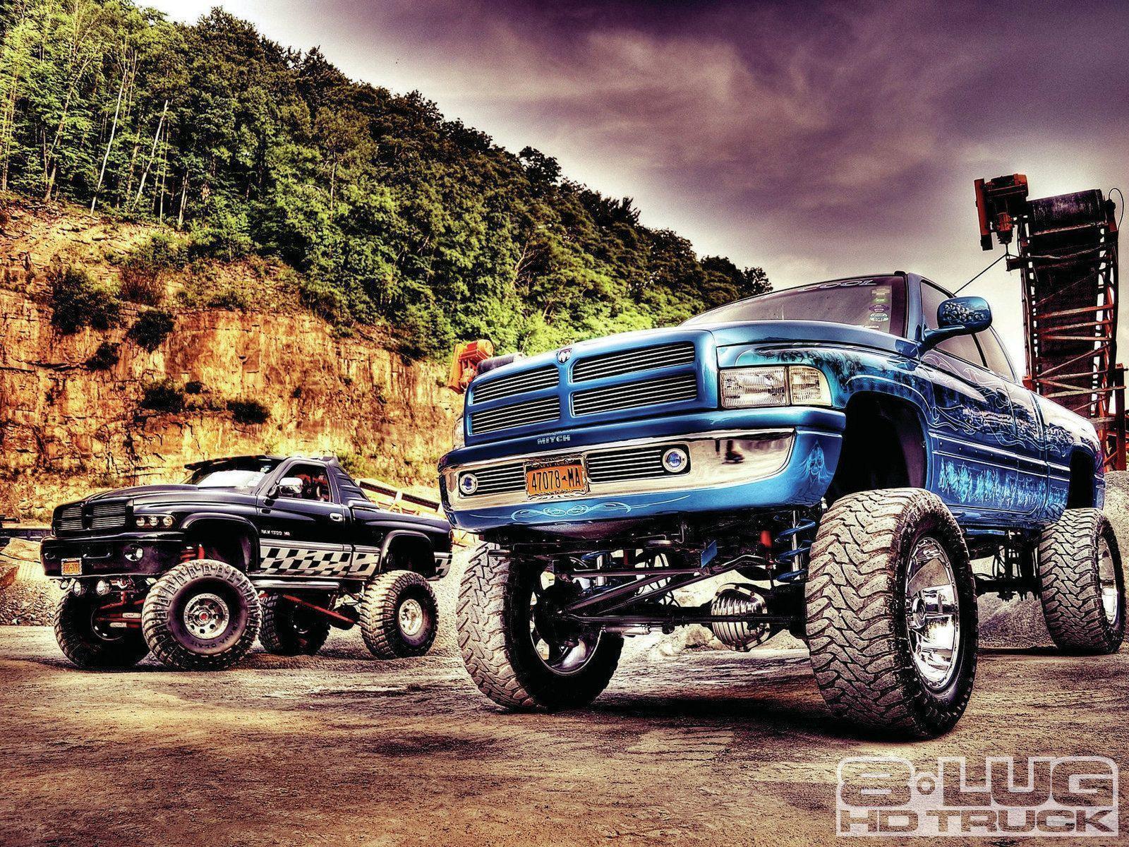BFF. Three Dodge Ram Trucks Lug Magazine