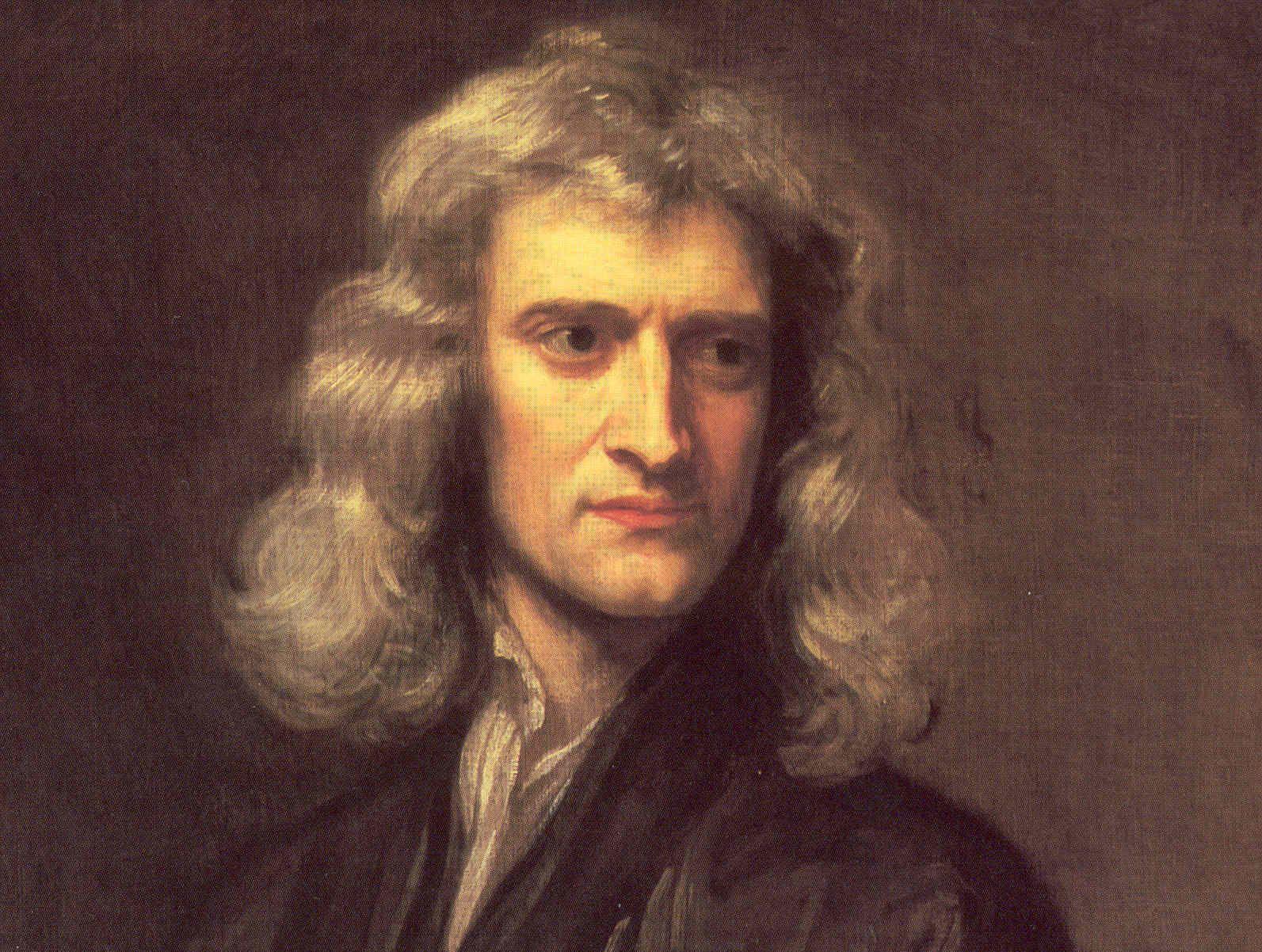 Historical Wallpaper: Isaac Newton (1643 1727)